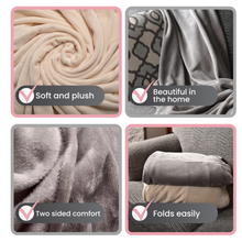Load image into Gallery viewer, Moon Sonder Throw Blanket - Silver Gray
