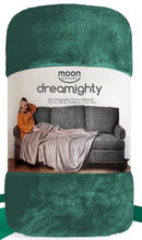 Load image into Gallery viewer, Moon Sonder Throw Blanket - Forest Green
